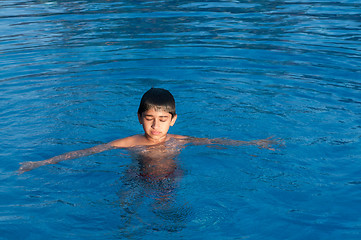 Image showing swimming