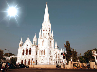 Image showing San Thome Basilica Cathedral / Church in Chennai (Madras), South