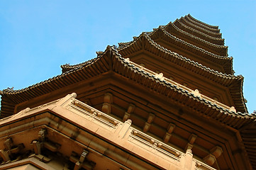 Image showing Linggu pagoda