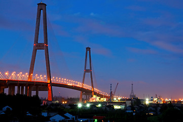 Image showing Xupu bridge, Shanghai