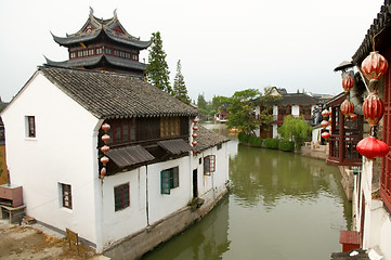 Image showing Water town