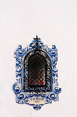 Image showing  Decorated window, Portugal
