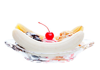 Image showing Scrumptious Banana Split