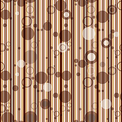 Image showing Seamless pattern with balls 