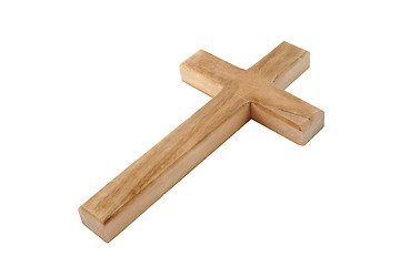 Image showing Wood Cross