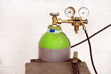 Image showing gas bottle