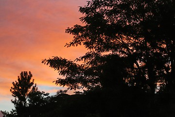 Image showing Tahiti sunrise