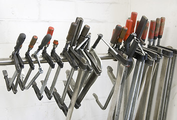 Image showing clamps