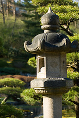 Image showing Stone lantern