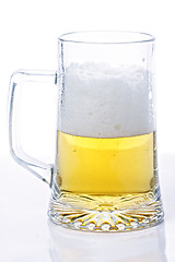 Image showing Half of beer mug