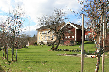 Image showing Farmhouses