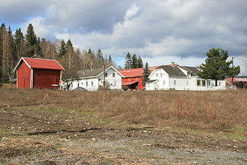 Image showing Farm houses