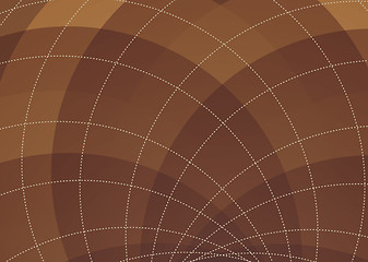 Image showing Brown spiral background