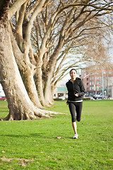 Image showing Woman exercise