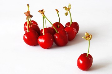 Image showing Sweet cherries