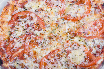Image showing Tomato pizza