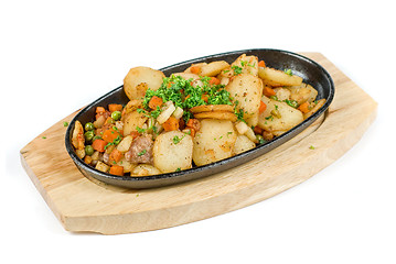 Image showing Fried potato