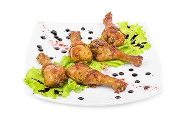 Image showing chicken drumstick