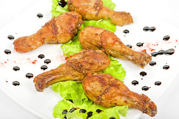 Image showing chicken drumstick