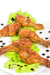 Image showing chicken drumstick