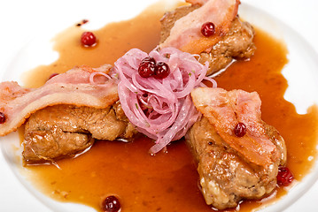 Image showing Roast pork meat