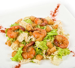 Image showing Shrimp salad