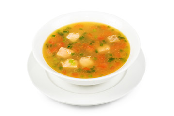 Image showing Fish soup