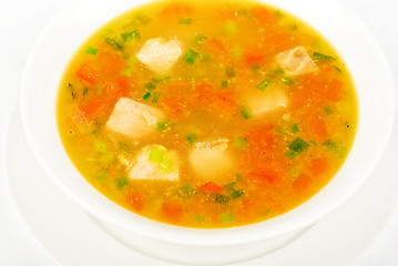 Image showing Fish soup