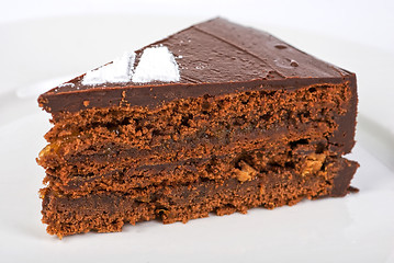 Image showing Tasty chocolate cake