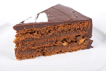 Image showing Tasty chocolate cake