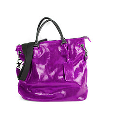 Image showing purple women bag