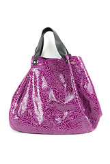 Image showing purple women bag