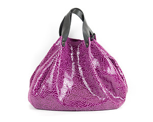 Image showing purple women bag