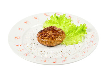 Image showing Beef cutlet