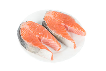 Image showing trout steak 