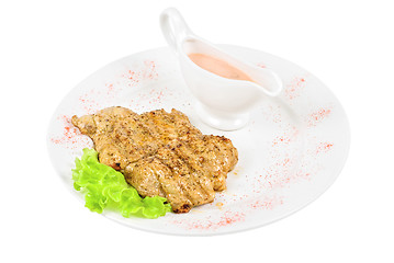 Image showing fried chicken meat