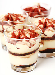 Image showing Tiramisu dessert