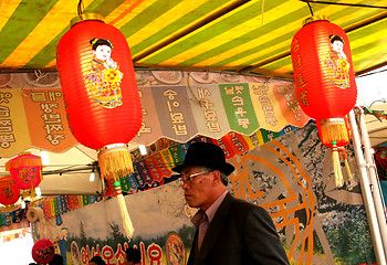 Image showing Lantern man