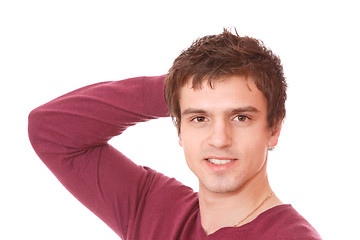 Image showing young casual man portrait