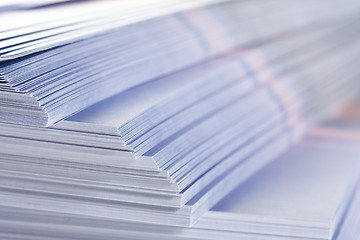 Image showing stack of flyers 