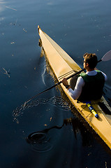 Image showing Kayaker