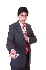 Image showing money in a businessman hands