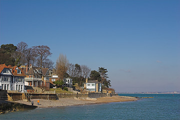 Image showing Seaside homes