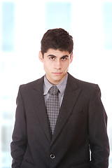 Image showing young business man standing