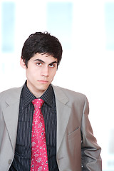 Image showing young business man standing