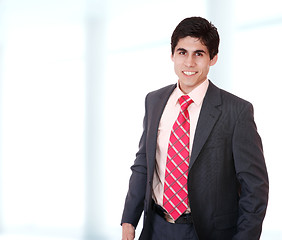 Image showing young business man standing