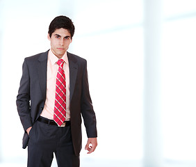 Image showing young business man standing
