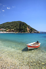 Image showing summer on the beach in Greece