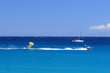 Image showing summer on the beach in Greece