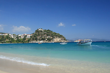 Image showing summer on the beach in Greece